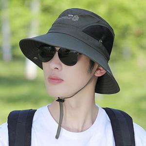 패션모자 남성 썬캡 야외 등산 낚시 메쉬버킷햇 여름모자 4컬러