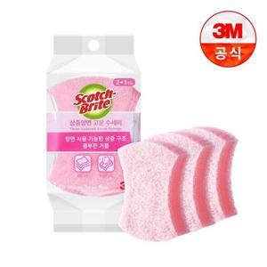 갤러리아_[3M]삼중양면 고운 수세미 2+1입