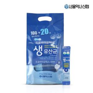 [락토온] 서울약사신협 프로바이오틱스 생유산균 2.5g 120포 (4개월분)