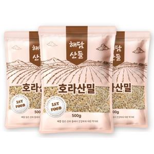 호라산밀 500g x 3봉 l 고대곡물 이집트쌀 슈퍼푸드 잡곡 l 지퍼팩 소포장