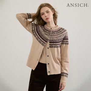 [방송에서만][안지크]25FW 노르딕 가디건 앙상블(베이지)