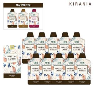 [키라니아] 프레스티지엑스퍼트 염색제 10매 (다크브라운/밀크브라운/와인브라운) 택 1