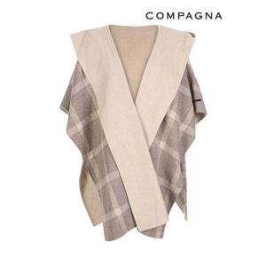 [꼼빠니아]체크케이프코트_CABW0-WVT010