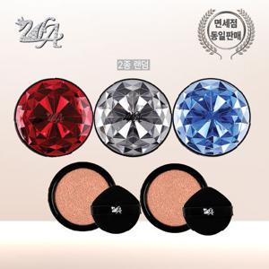 [#상위1%쿠션] 투라 여신 쿠션팩트 방송 패키지(본품 3종 중 2종 랜덤 + 리필 2개)