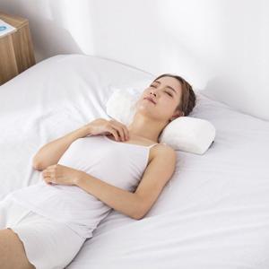 메모리폼 베개 기능성 경추베개 목디스크 일자목 베개 꿀잠 낮잠베개 화이트 S389