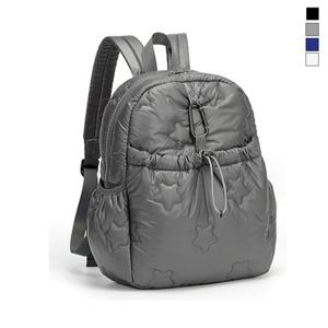 미르바네스 스타 퀼팅 패딩 백팩 502_HT