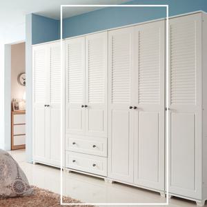 보루네오 센스 갤러리 1620 싱글장 세트(이불장+서랍둘옷장) AX4340R (착불)