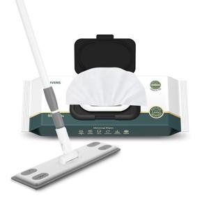 리벤스 파워클린 밀대+밀대판+베이킹소다 캡형 물걸레 청소포(특대형) 25매(25매*1팩)