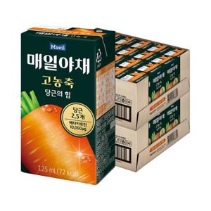 매일야채 고농축 당근의 힘 125ml 48팩
