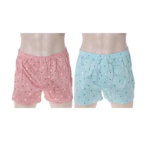 갤러리아_비비안 60수 순면 곰돌이프린트 남성트렁크팬티 TP4404/2C