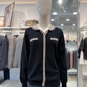 [크로커다일레이디]카라 가디건형 니트 CLDWSW105_DG