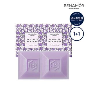[더블기획]베나모르 자카란다 솔리드 솝 비누 100g (건조중량 84g)+선물용쇼핑백 증정