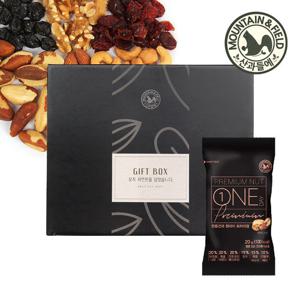 [산과들에] 하루견과 원데이프리미엄 50입 설 선물세트 (+쇼핑백 증정)