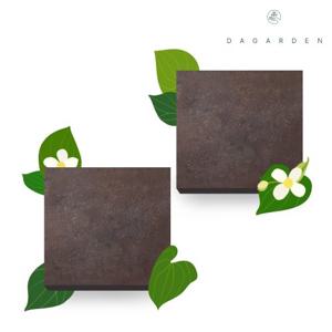 [다가든] 핸드메이드 어성초 클렌징 바 수제 CP 세안 비누 100g x 2개 _국내산 어성초 원물 20000ppm 함유