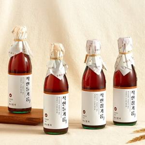 [꼬소명가] 착한참기름/착한들기름 단 1회 착유,침전물 없는 / 착한참기름 350ml X 1병