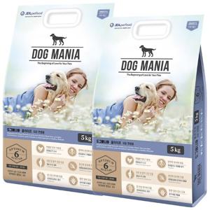 도그매니아 올라이프 강아지사료 전연령 5kg x 2개