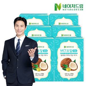 네이처드림 MCT오일 1000mg x 30캡슐 6박스