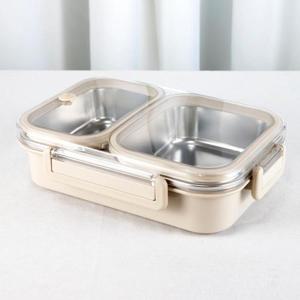 [Coobinox] 쿠비녹스 스텐 도시락 2구 CO-40-22