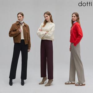 [도티][도티]25FW 사방스판 세미 와이드 기모 본딩 팬츠 3종_667808