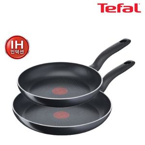 [테팔] IH 블랙 풀와이드 인덕션 프라이팬 24cm+28cm