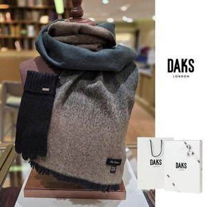 갤러리아_남성 축하 생일 25FW 닥스 장갑 노티그 머플러 SET NO2102W GV301K