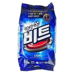 [RG501STS]비트 분말세제 가루세제 3 2키로 리필 O 스파크