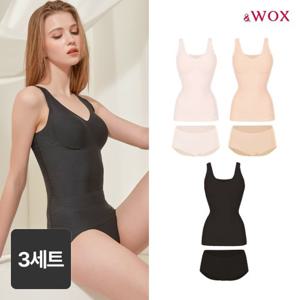 앤왁스 배쏙 쉐이퍼 팬티 쿨메쉬 런닝형 3세트 여성 보정속옷