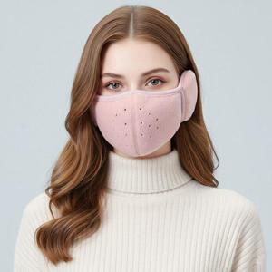 [루즈루나]겨울 방한 골프마스크 자외선차단 여성 운동 자전거 등산 스키 귀마개 마스크