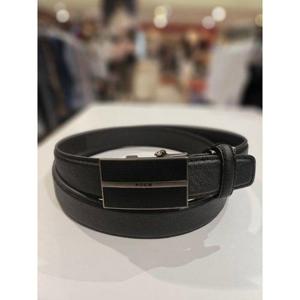 갤러리아_[레노마 셔츠] 포체 남성 소가죽 정장 자동 벨트 FLRBE0004BK [갤