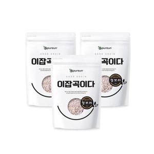 [이잡곡이다] 25년 햇 국산 청보리 1kg x 3봉