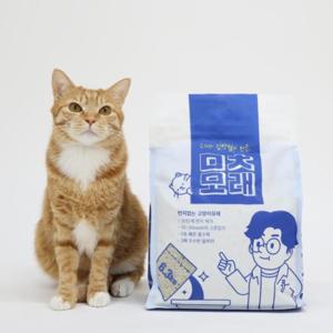 [대용량 특가] 수의사가 만든 먼지없는 미친모래 6.3kg 6개 벤토나이트 ㅁㅊ 고양이 모래