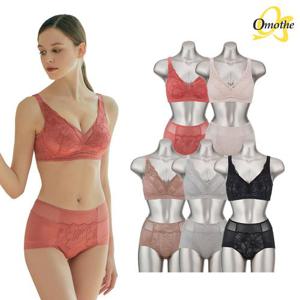 오모떼 소프트커브 실키터치 브라팬티 10종세트/A형