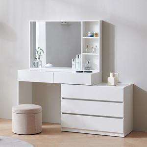 보루네오 마르체 밀리 1000 확장형 수납 화장대 BGW315