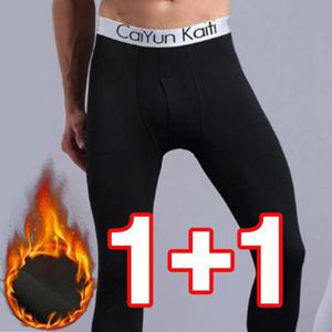 1+1 겨울 남자 큰 내복 내의 스판 바지 쫄쫄이 타이즈 WB679FC