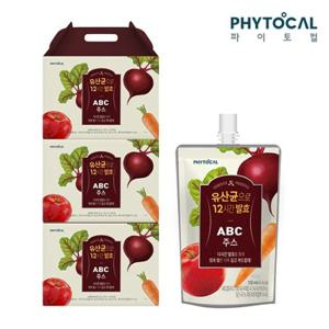 [파이토컬] 유산균으로 12시간 발효 ABC주스(100ml x 20포) x 3세트 / 총60포
