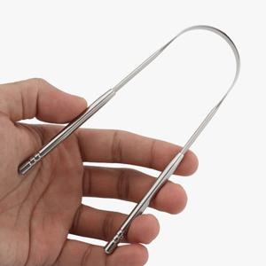 U자형 혀 스텐 클리너 백태제거 구취 설태 입냄새 구취제거 혓바닥닦기 K532