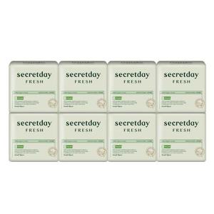 [시크릿데이]시크릿데이 프레쉬 유기농 비건 생리대 소형 18p X 8팩