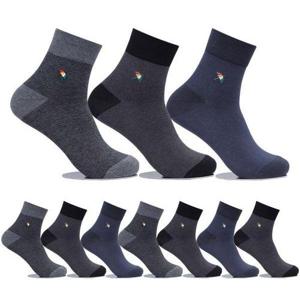 [아놀드파마]남자정장양말 잔링글 단목 10켤레 SM002 남자면양말 구두양말