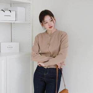 [최초가 109,000원][르포엠]오벨론 데일리 니트 가디건 3종세트