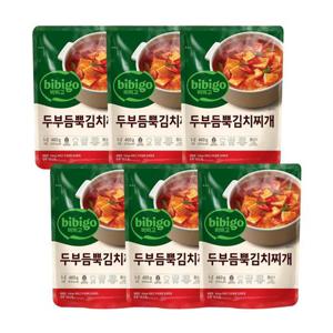 [CJ]비비고 두부듬뿍김치찌개460g x6개