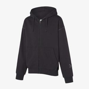 [푸마 국내매장판] 프리미엄 코튼 오버핏 풀집 남성 후드집업 자켓 933149-01