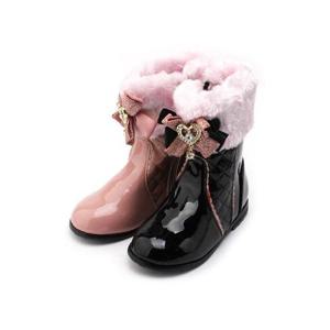 [특별기획]여아 방한화 T누빔하트 털부츠(cp)