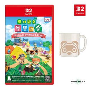 닌텐도 스위치 2 모여봐요 동물의 숲 NS2 에디션 예약 특전 선택