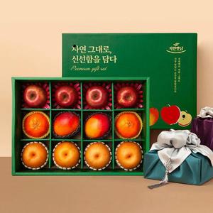 [보자기동봉] 시그니처 혼합5호 (사과4/배4/레드향2/애플망고2) 과일 선물세트