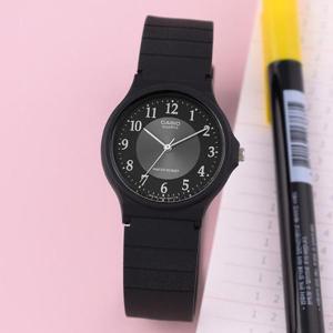카시오 MQ-24-1B3 저소음 아날로그 수험생 수능 남녀공용 우레탄 시계 d