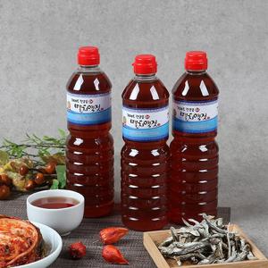 거제도진상품특선 멸치액젓 2호(멸치액젓1050g x 3병)