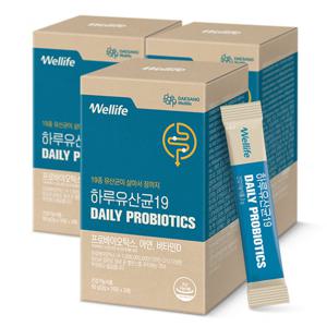 [대상웰라이프] 유산균 하루유산균19(2gx30포), 3박스