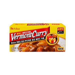 하우스 바몬드카레 순한맛 115g X 10개