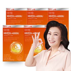 [데이랩] 비타민D3 4000IU 60정 6박스/12개월분