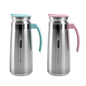 키친아트 스텐 물병 2p 세트 냉장고 물통 카페 물병 저그 (믹스)